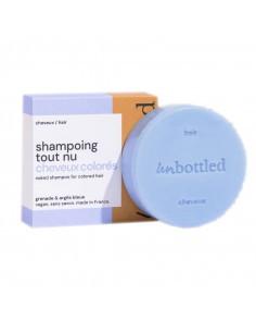 Unbottled Shampooing Tout Nu Cheveux Colorés. 75g