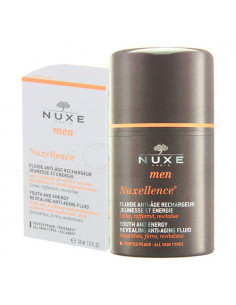 Nuxe Men Nuxellence Fluide Anti-âge Rechargeur Jeunesse Energie. 50ml