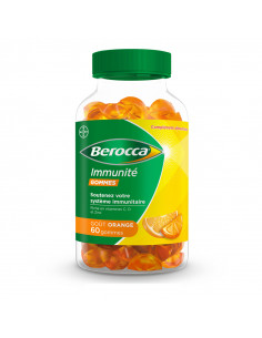 Berocca Immunité Gommes Orange. x60