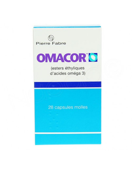 Omacor 28 capsules molles