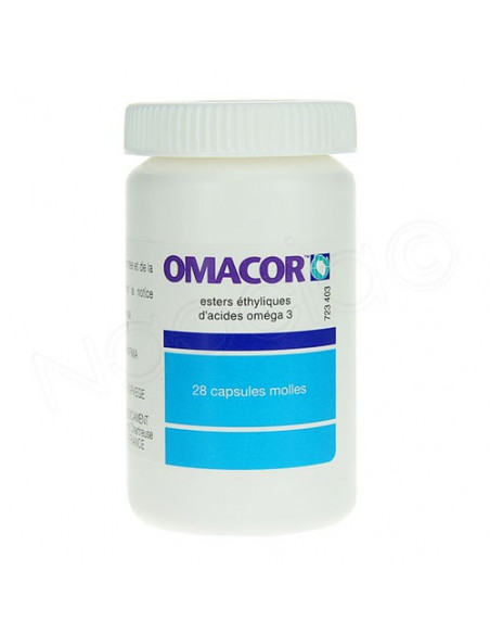 Omacor 28 capsules molles  - 2