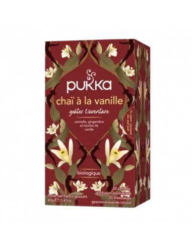 PUKKA BIO Tisane Chaï Vanille - 20...