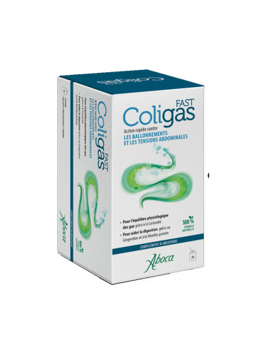 Aboca Coligas Fast Tisane. 20 sachets