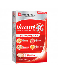 Forté Pharma Vitalité 4G Dynamisant. 30 comprimés à croquer