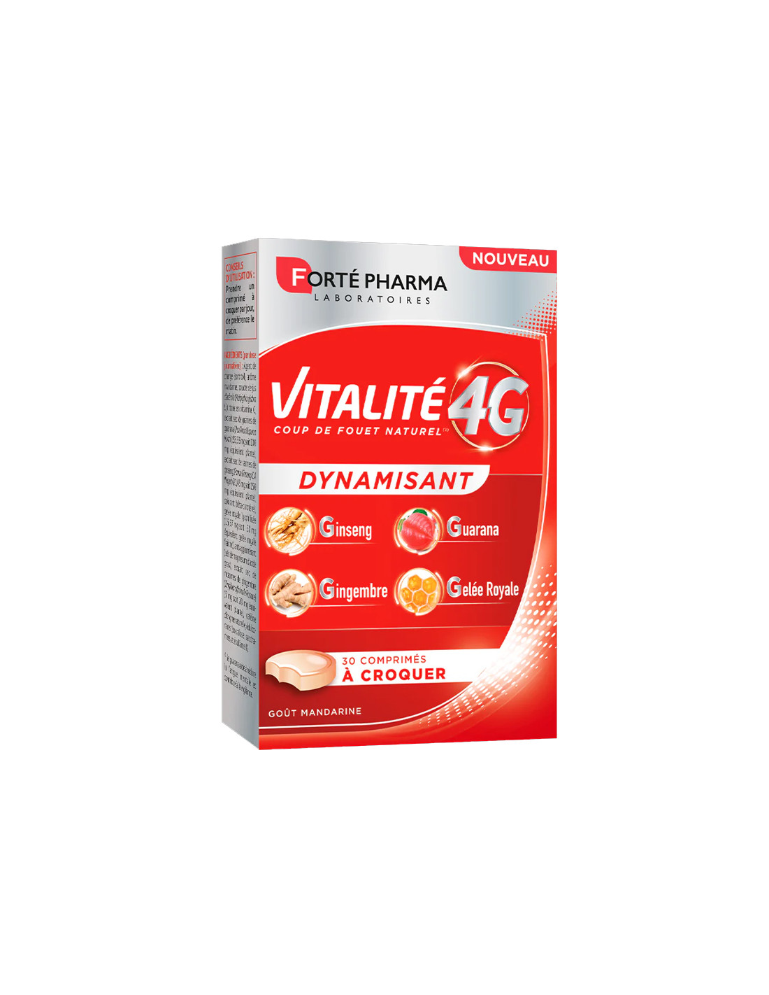 Fort Pharma Vitalit 4G Dynamisant 30 Comprim s Archange Pharma
