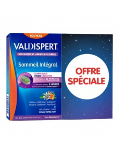 Valdispert Sommeil Intégral. Lot 2x30 comprimés bicouches