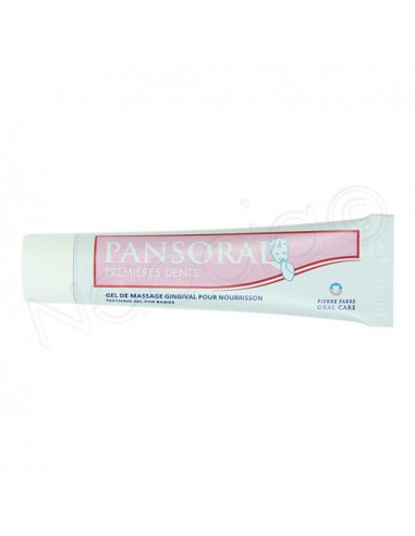 Pansolral Premières dents Gel de massage gingival Tube 15ml