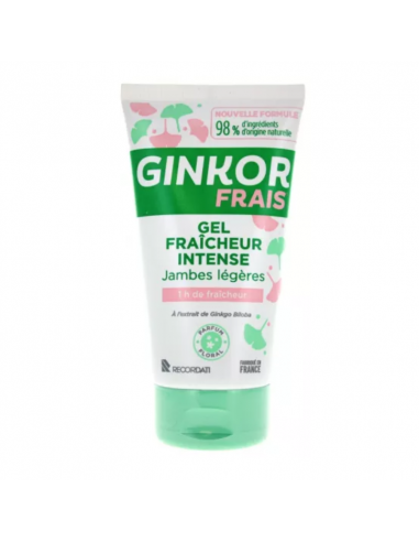 Ginkor Frais Gel fraîcheur les jambes Tube de 150ml