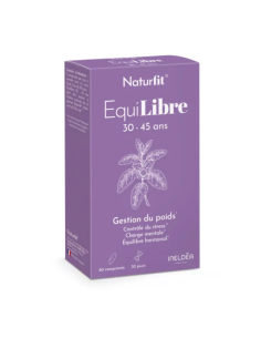 NATURFIT EquiLibre Gestion du poids 30-45 ans - 60 comprimés