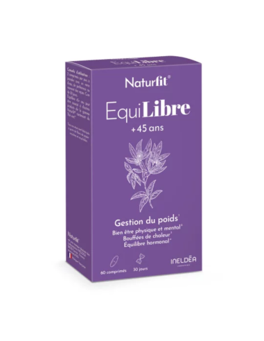 NATURFIT EquiLibre Gestion du poids +45 ans - 60 comprimés