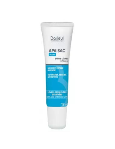 Bailleul APAISAC Baume lèvres nourrissant 15ml