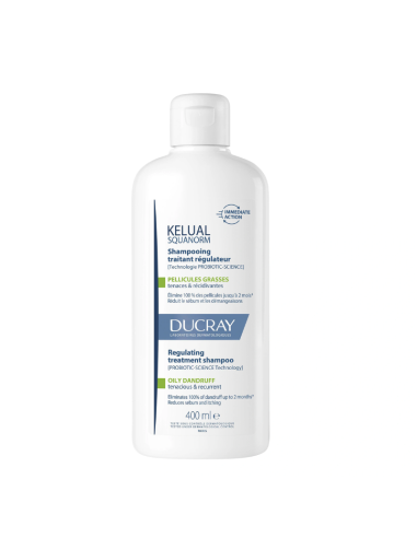 Ducray Kelual Squanorm Shampooing traitant régulateur. 400ml