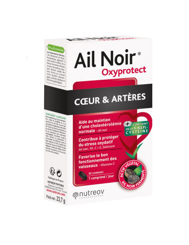 Ail Noir Oxyprotect Coeur & Artères. 30 comprimés