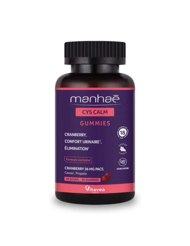Manhaé Cys Calm Gummies 45 gommes