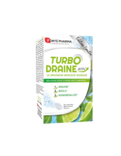 Forte Pharma Turbo Traine Activ - Menthe Citron - 20 comp