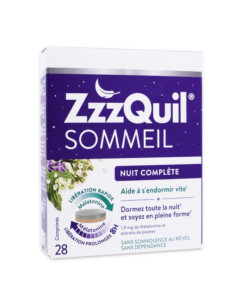 Zzzquil Sommeil Nuit complète 28 comprimés