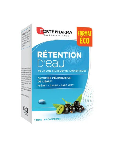 Forte Pharma Rétention d'Eau 56 Comprimés
