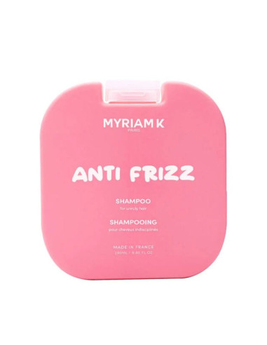 Flacon carré rose shampoing myriam k anti frizz 280 ml