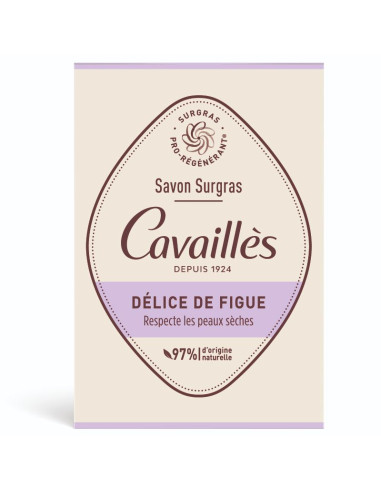 Cavailles Savon Surgras Délice de Figue Lot de 3x200gr