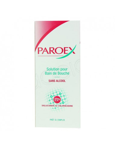 Paroex Sans alcool 0.12 pour cent Flacon 300ml