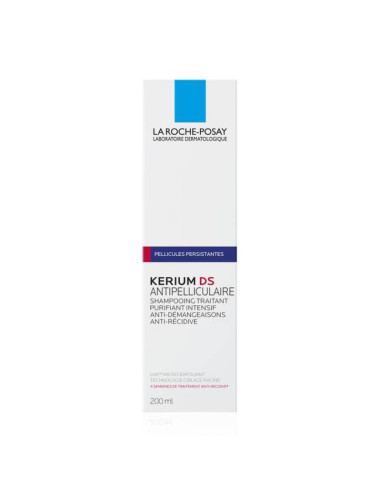 Kerium DS Antipelliculaire Intensif Shampooing Traitant purifiant Flacon 200ml