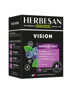 Herbesan Santé des Yeux 60 comprimés