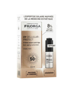 Filorga UV-Cellular Protect SPF50+ Crème 40ml + Sérum NCEF Offert