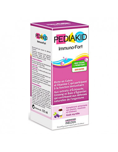 Pediakid Sirop Immuno-Fort Défenses immunitaires 250ml