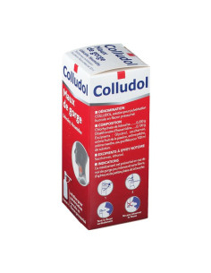 boite blanche et rouge colludol, maux de gorge à la lidocaine et hexamidine 2