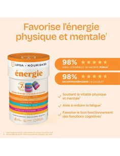 Upsa x Nourished Energie 7en1. 30 gummies 2