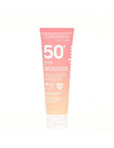 Alphanova Crème solaire Visage SPF50+ 50ml