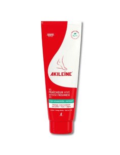 Akileïne Gel fraîcheur vive Pieds échauffés - Soins rouges. Tube 125ml