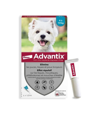 Advantix Solution spot-on Petit Chien...