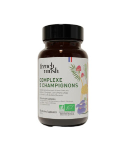 French Mush Complexe 5 Champignons 56 gélules