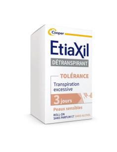 ETIAXIL Détranspirant TOLERANCE peaux sensibles Roll-On