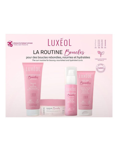 Luxéol La Routine Boucles Format Voyage