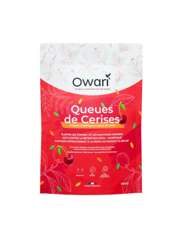 Owari Queues de Cerises Tisane Détox 50 gr