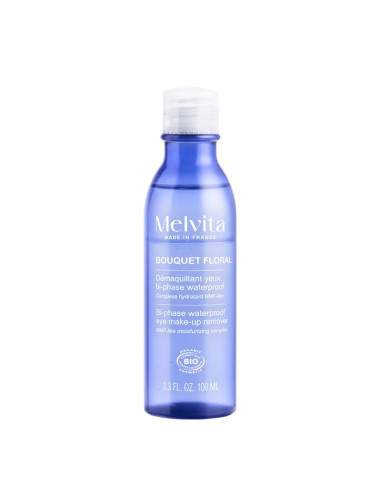 Melvita Bouquet Floral Démaquillant yeux bi-phasé Waterproof 100ml