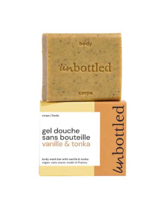 Unbottled Gel douche sans bouteille Vanille & Tonka 110g