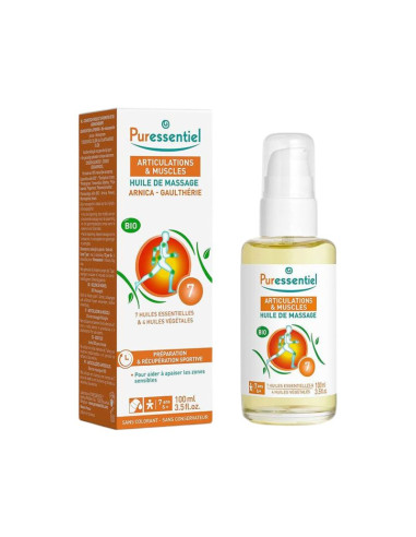 Puressentiel Articulations et Muscles Huile de massage 100ml