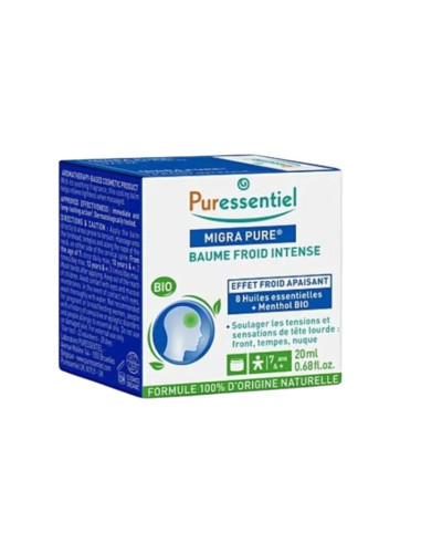 Puressentiel Migra Pure Baume froid intense 20ml