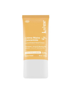 Kreme Crème mains aux probiotiques jaune plantes arnica calendula
