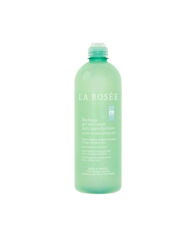 La Rosée Gel nettoyant anti imperfection Recharge 400ml