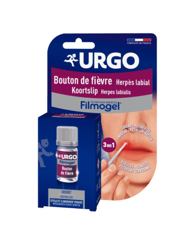 Urgo Filmogel Bouton de Fièvre - Herpès labial - 3ml