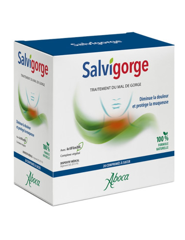 Aboca Salvigorge. 20 comprimés à sucer