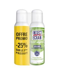 Insect Ecran Brume actif végétal . Lot 2x100ml