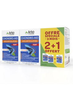Arkopharma Chondro-Aid 100% Articulation. Offre spéciale 2x60gélules + 60gélules offerte