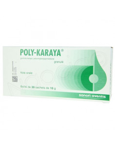 Poly-Karaya Granulé 30 sachets 10g