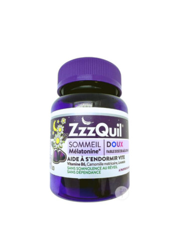 ZzzQuil Doux Sommeil Enfant. x30 gommes