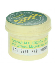 Pommade M.O Cochon Acide Salicylique 50 pour cent Verrues Cors Durillons Pot 10g 2